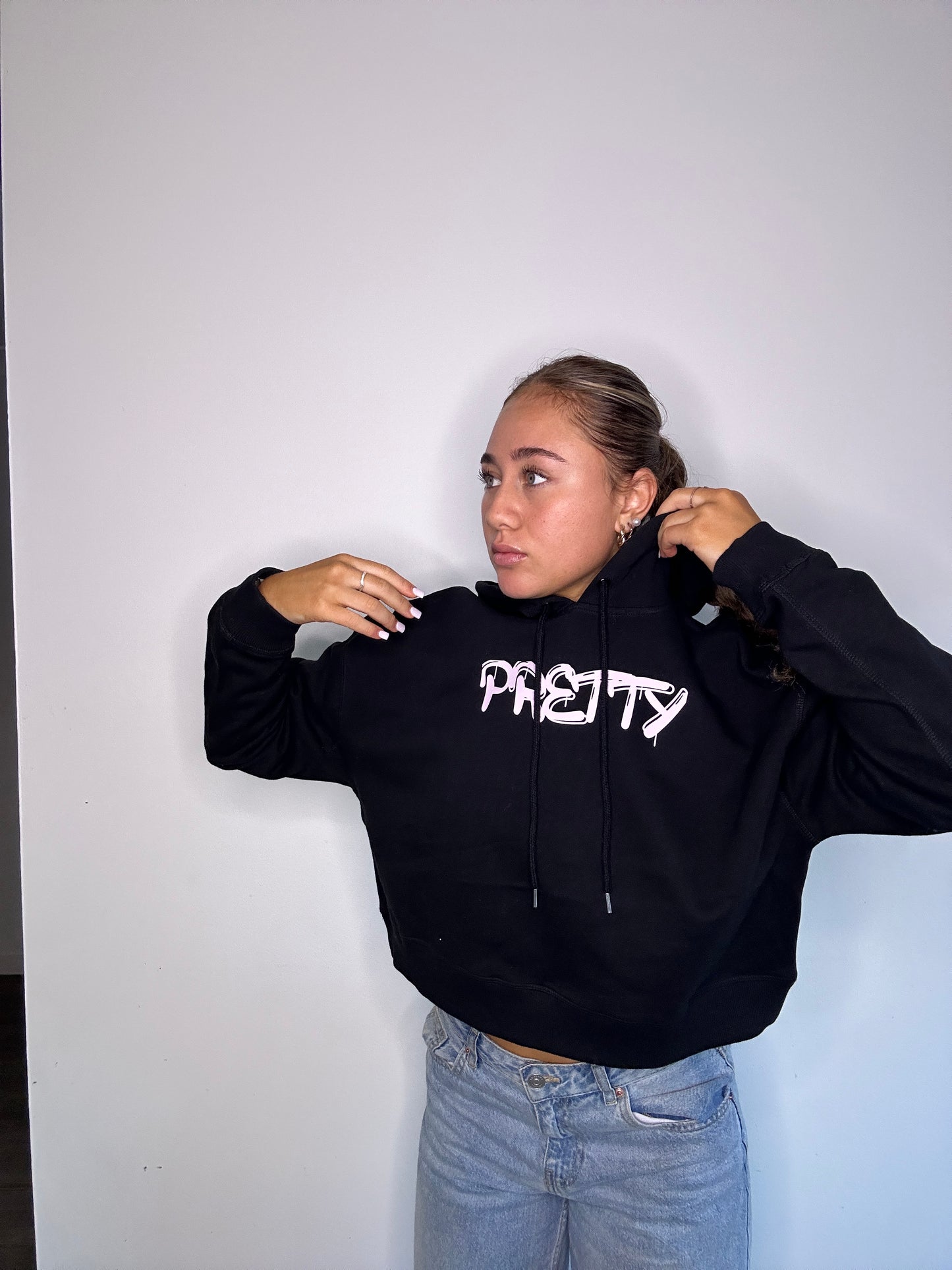 💕"We're Not Here to Look Pretty" Women's Relaxed Hoodie💕