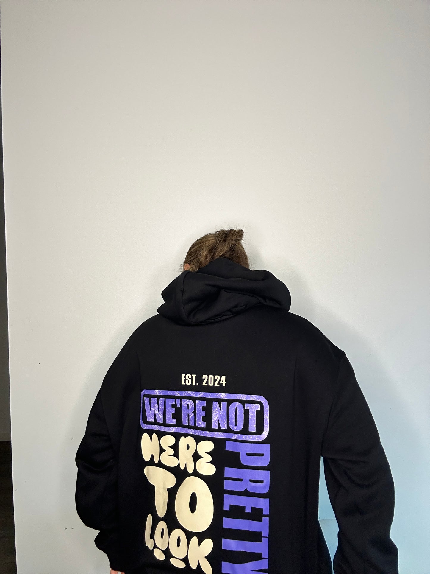 💕"We're Not Here to Look Pretty" Women's Relaxed Hoodie💕